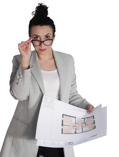 photo of an architect woman