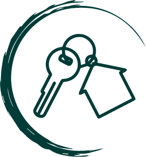 house and keys icon