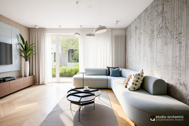 projekt - Projekt mieszkania 80m2 | Wielicka, Kraków