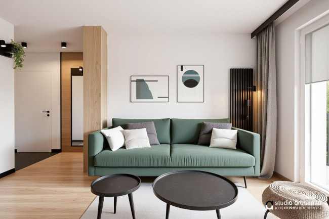 projekt - Projekt mieszkania 60m2 | Przewóz, Kraków