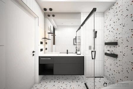 Łazienka w stylu nowoczesnym